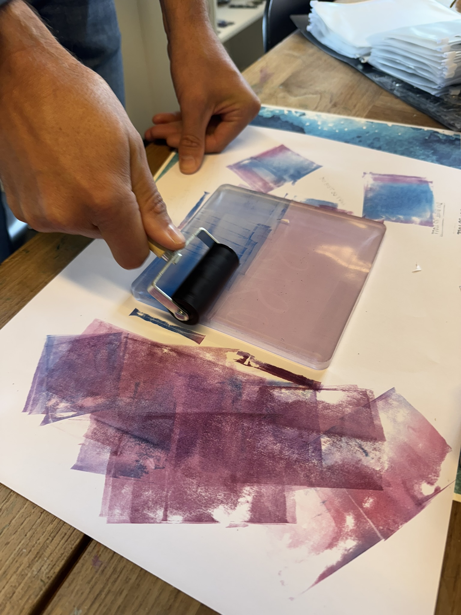 Gelli Plate Printing 2 002